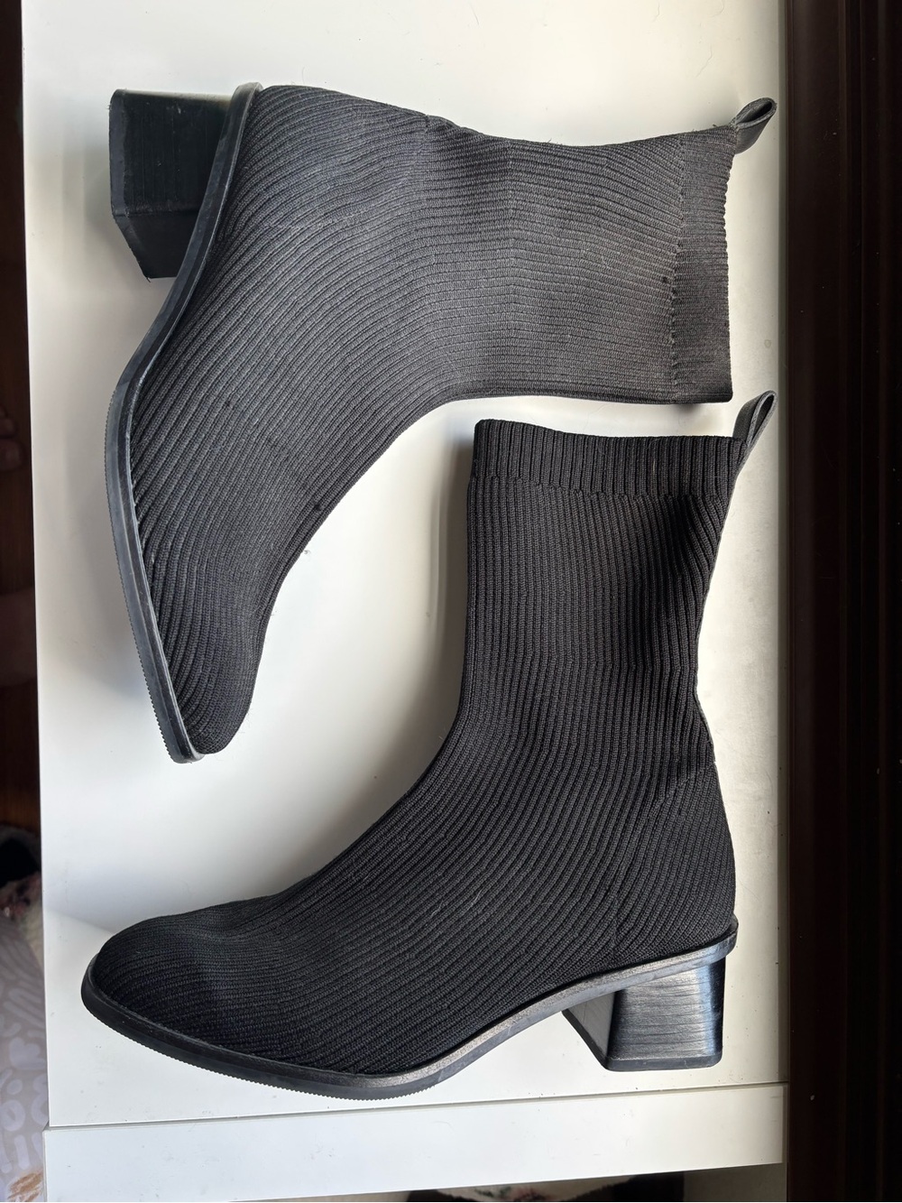 Everlane High-Ankle Glove Boot - Black 7.5
